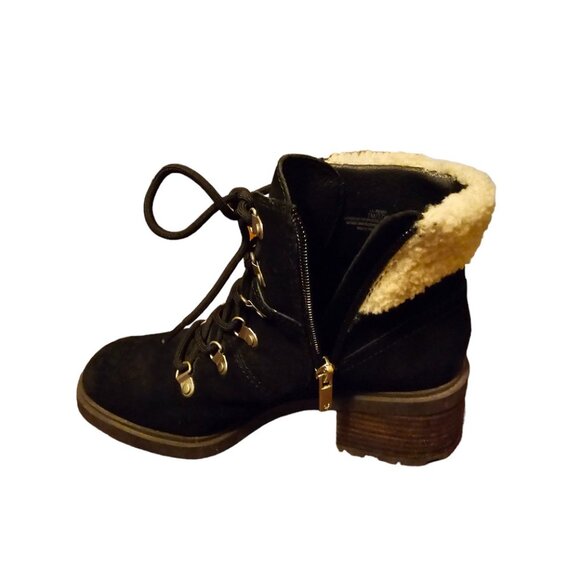 Lucky Brand Womens Demia Suede Hiking Combat & Lace-up Boots Size 7 - Picture 5 of 8